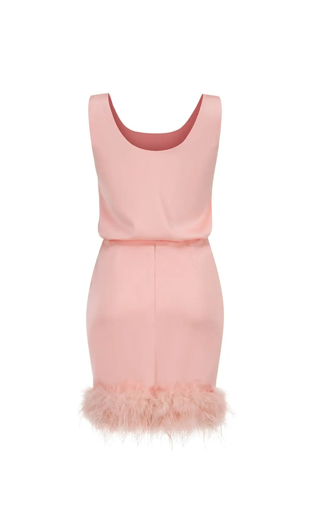 Satin Matching Set Mini Dress In Pink Diamond Rose Lee Dress