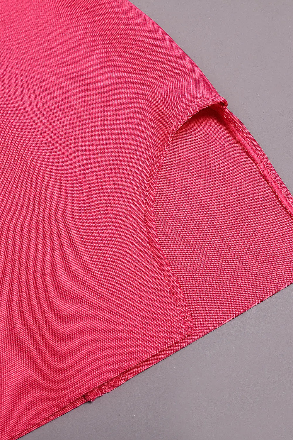 Pink Ruffled Off The-Shoulder Mini Bandage Dress Rose Lee Dress