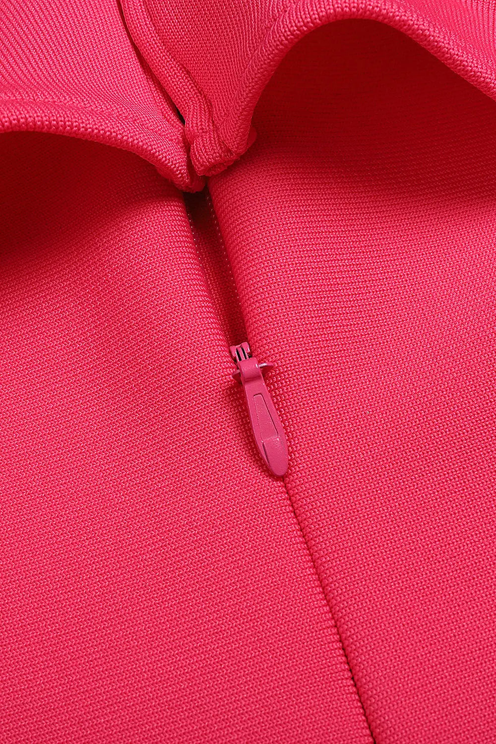 Pink Ruffled Off The-Shoulder Mini Bandage Dress Rose Lee Dress